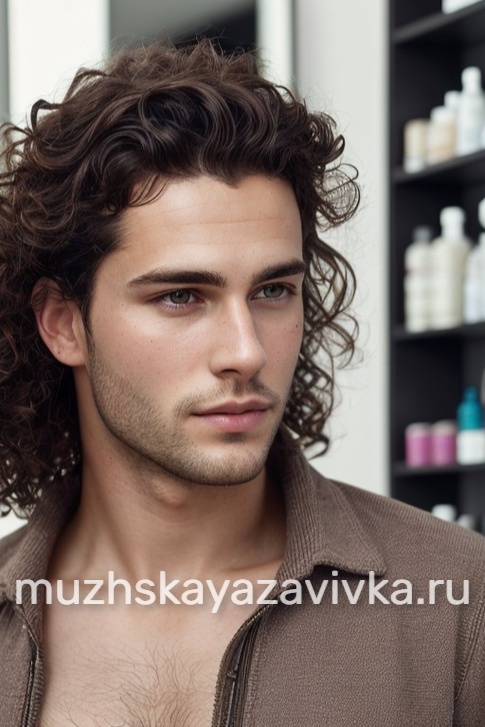 Стильная мужская керамическая завивка