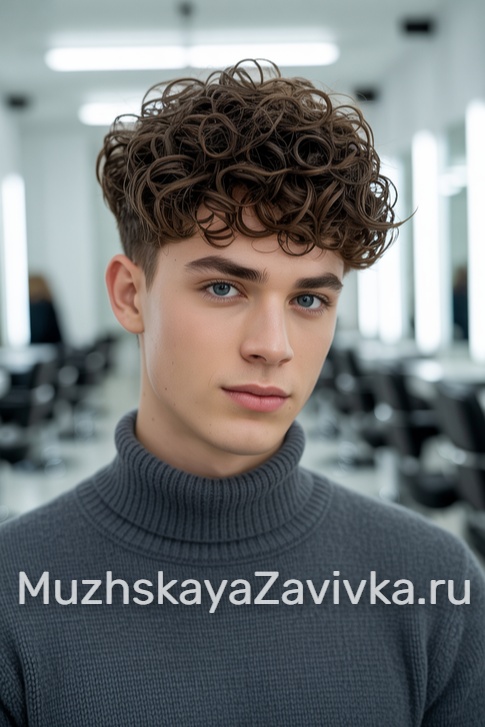 Аминокислотная завивка волос для мужчин
